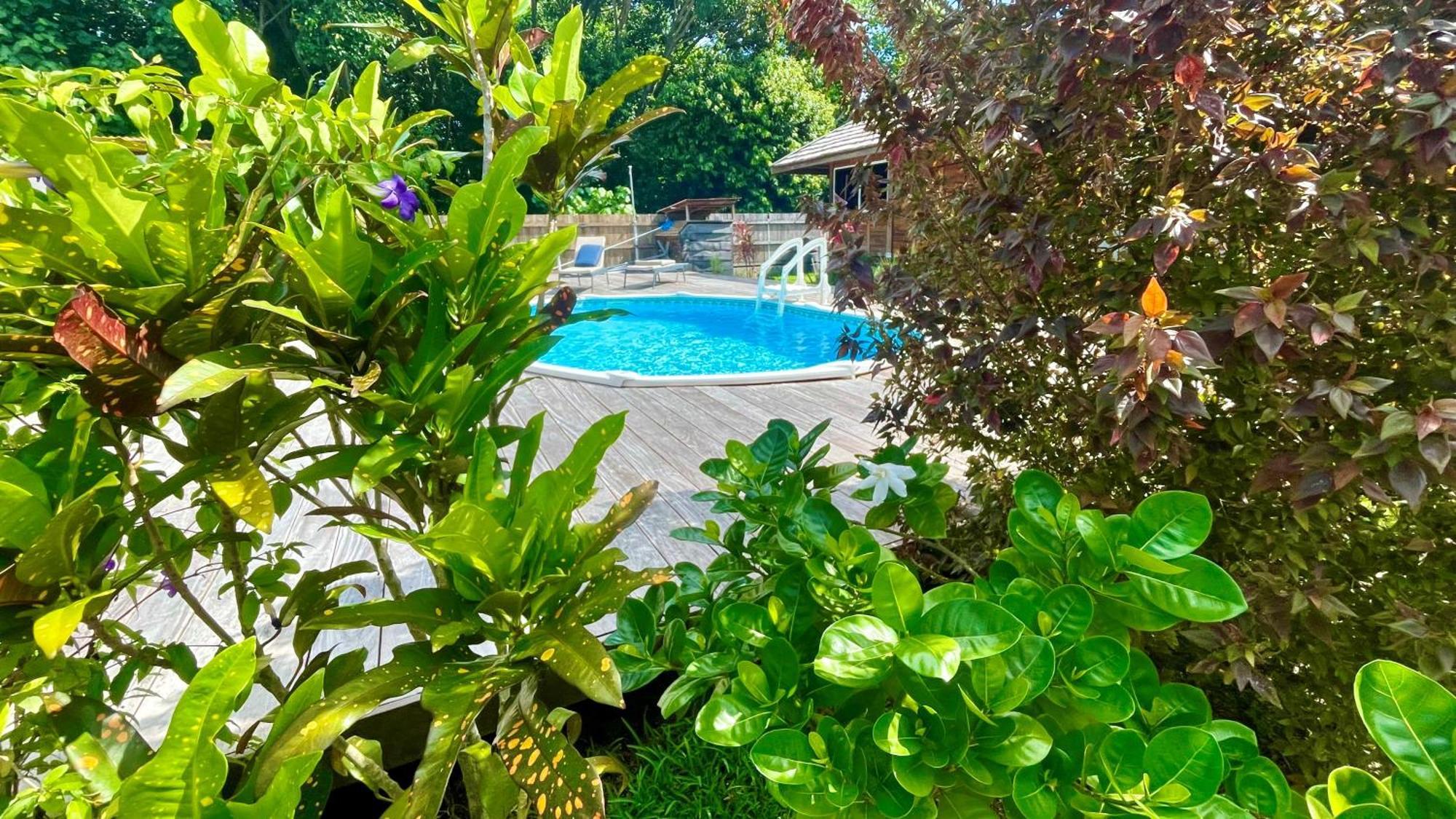 Raiatea - Orion Pool Bungalow Uturoa Buitenkant foto